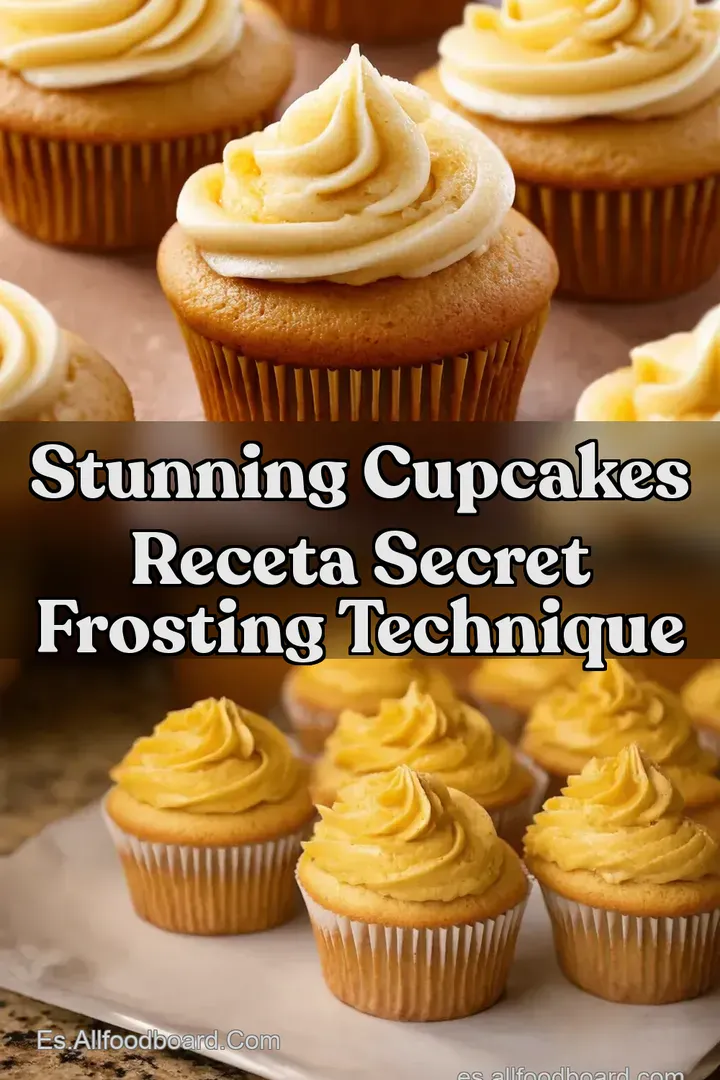 Stunning Cupcakes Receta Secret Frosting Technique