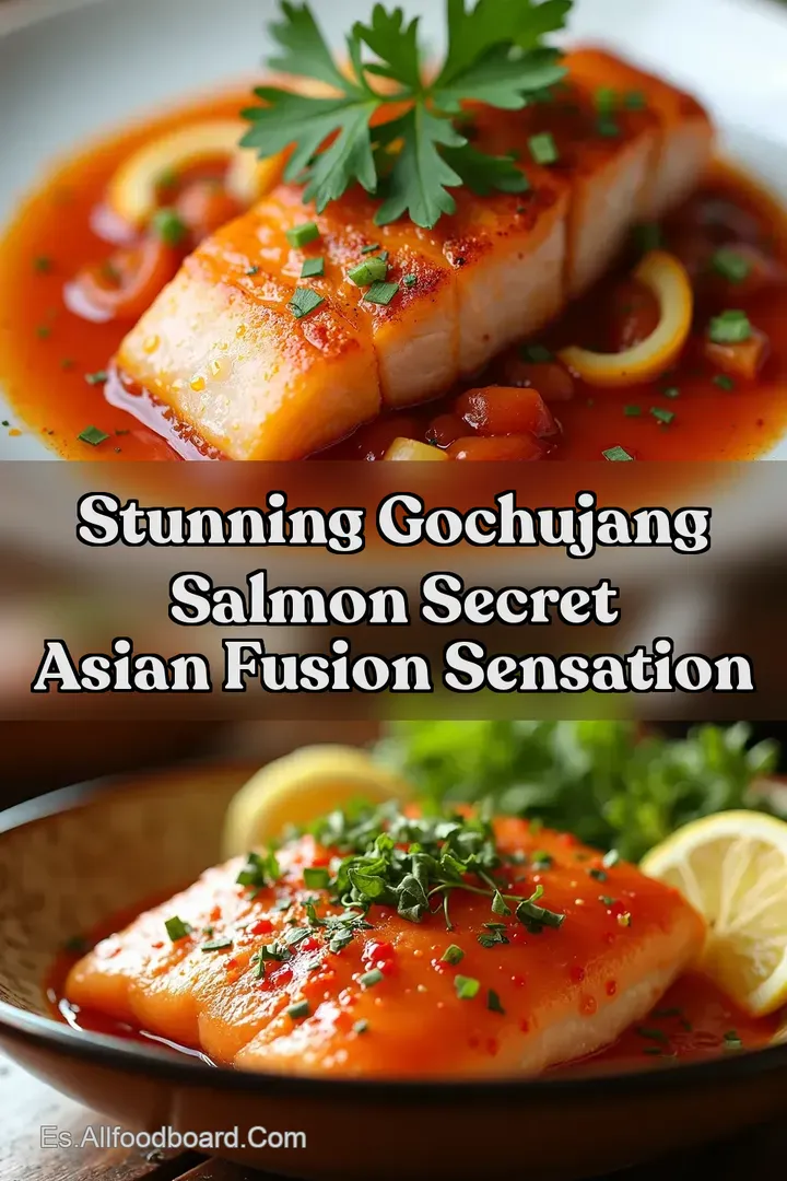 Stunning Gochujang Salmon Secret Asian Fusion Sensation