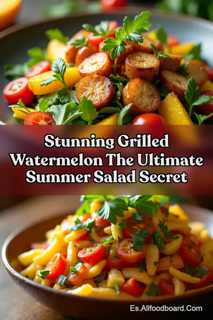 Stunning Grilled Watermelon The Ultimate Summer Salad Secret
