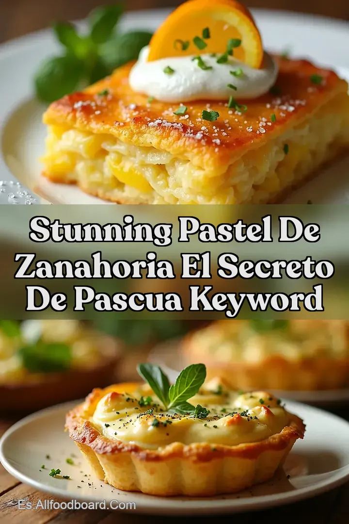 Stunning Pastel de Zanahoria El Secreto de Pascua keyword
