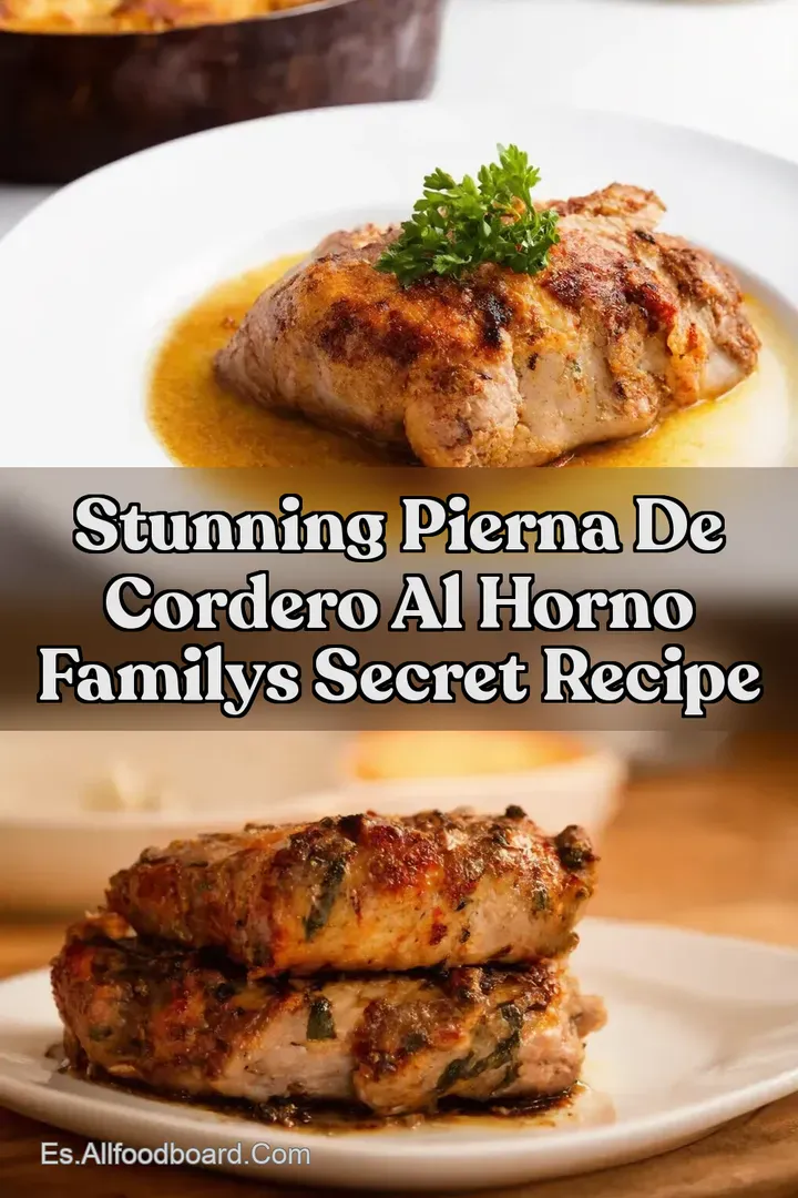Stunning Pierna de Cordero al Horno Familys Secret Recipe