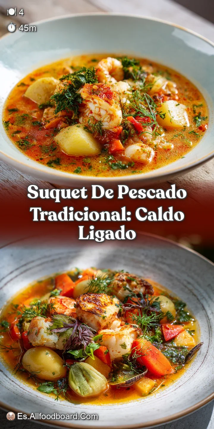 Appetizing close-up of saffron seafood stew with plump mussels and tender fish, showcasing a rich, flavorful broth.