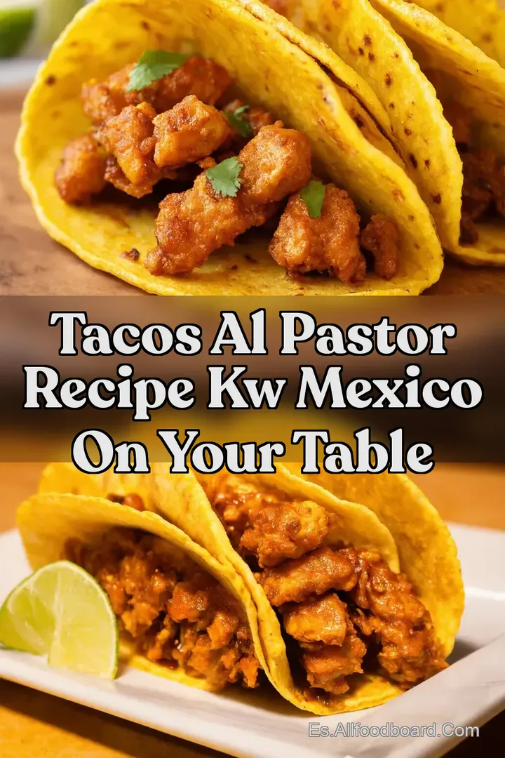 Tacos al Pastor Recipe kw Mexico on your Table