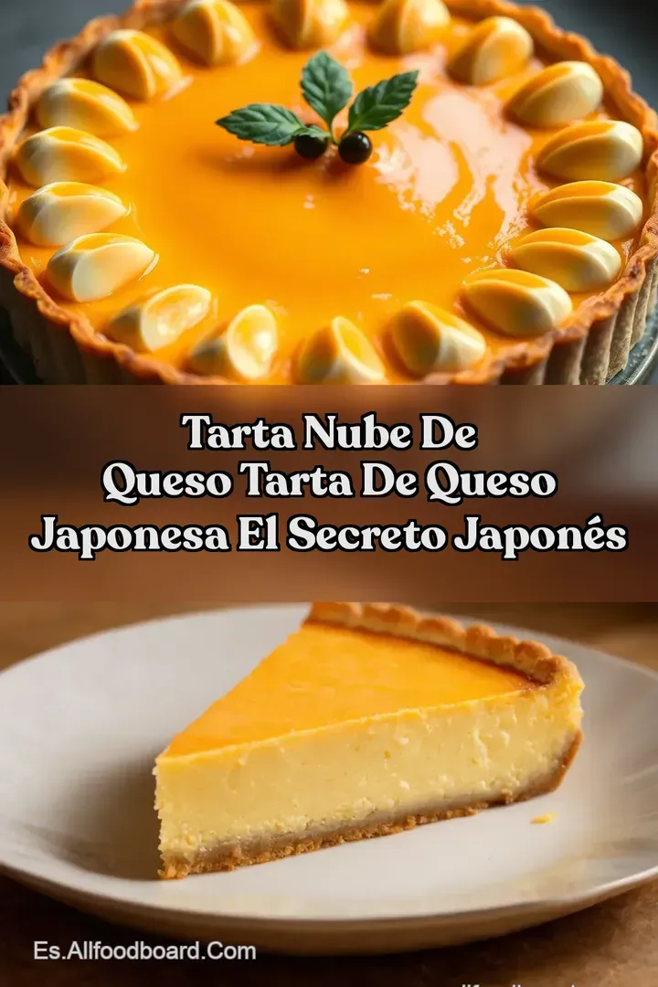 Tarta Nube de Queso Tarta de queso japonesa El Secreto Japon&eacute;s