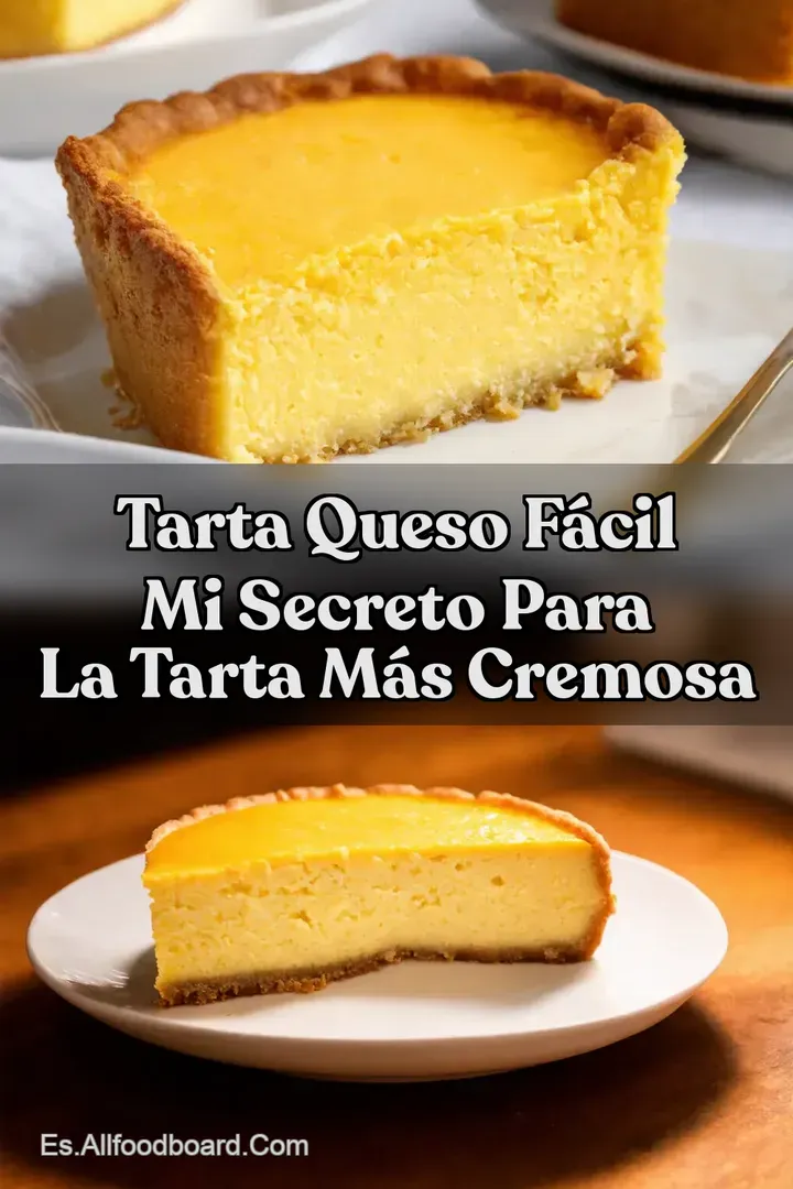 Tarta Queso F&Aacute;CIL Mi Secreto para la Tarta M&aacute;s Cremosa