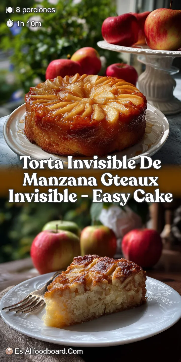 Torta Invisible De Manzana Gteaux Invisible - Easy Cake