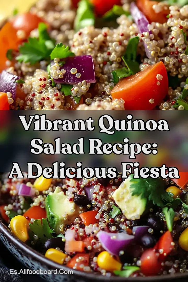 Vibrant Quinoa Salad Recipe: A Delicious Fiesta