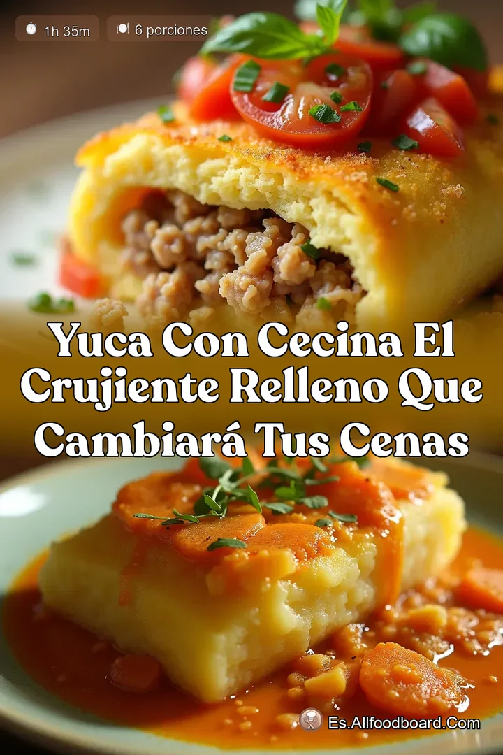 Yuca con Cecina El Crujiente Relleno que Cambiar&aacute; tus Cenas