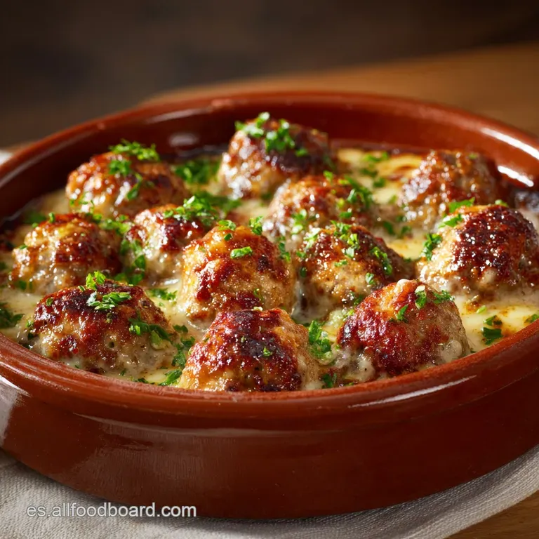 Alb&oacute;ndigas De Salchicha Con Queso Cheddar: El Bocado Perfecto Para Tu Brunch presentation