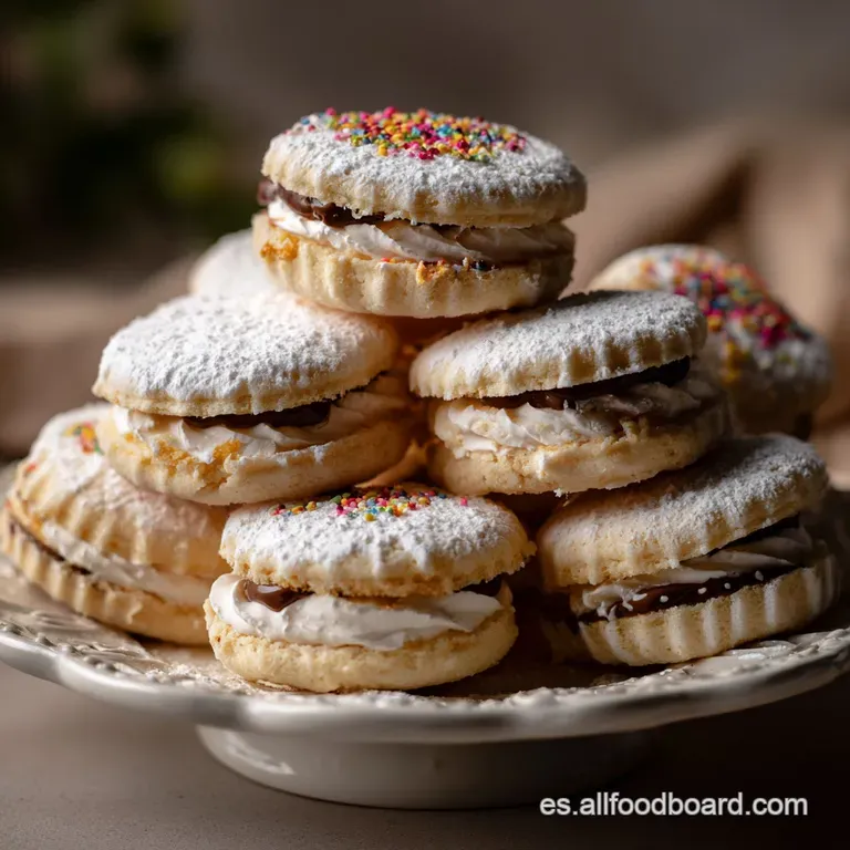 Alfajores De Maicena Peruanos: La Receta M&aacute;s Suave presentation