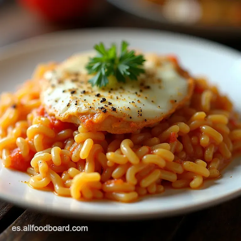 Arroz al Horno a la Parmigiana Navide&ntilde;o