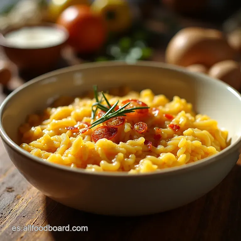 Arroz Cremoso De La Abuela Moderna presentation