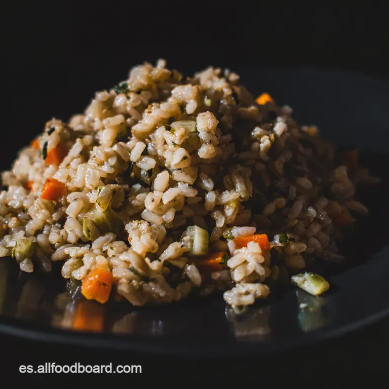 Arroz Meloso Con Verduras De La Huerta presentation