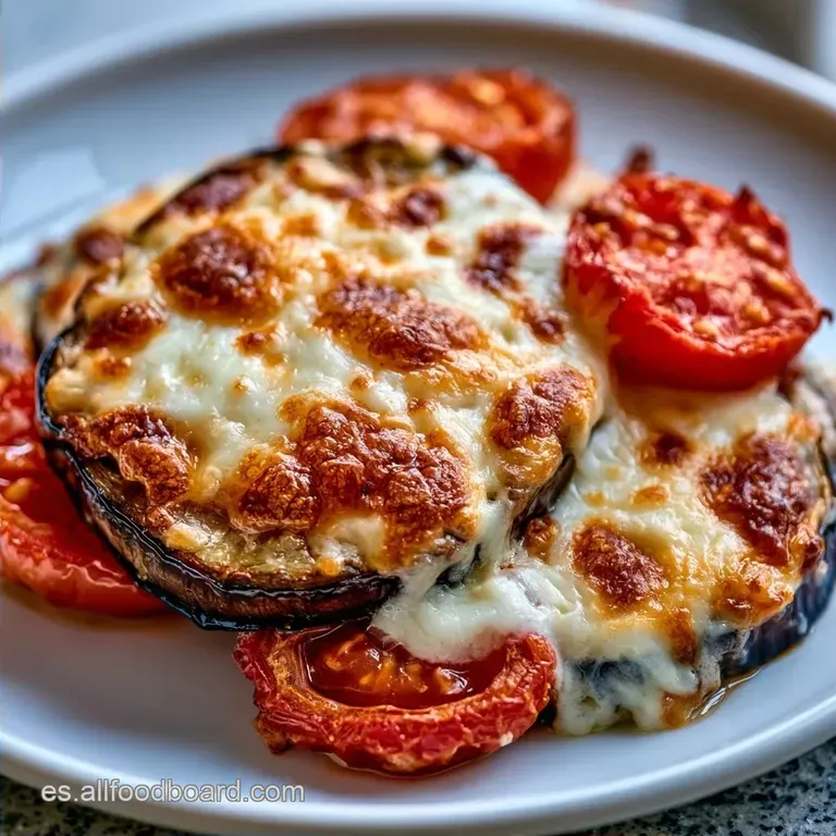Berenjenas Al Horno con Queso y Tomate