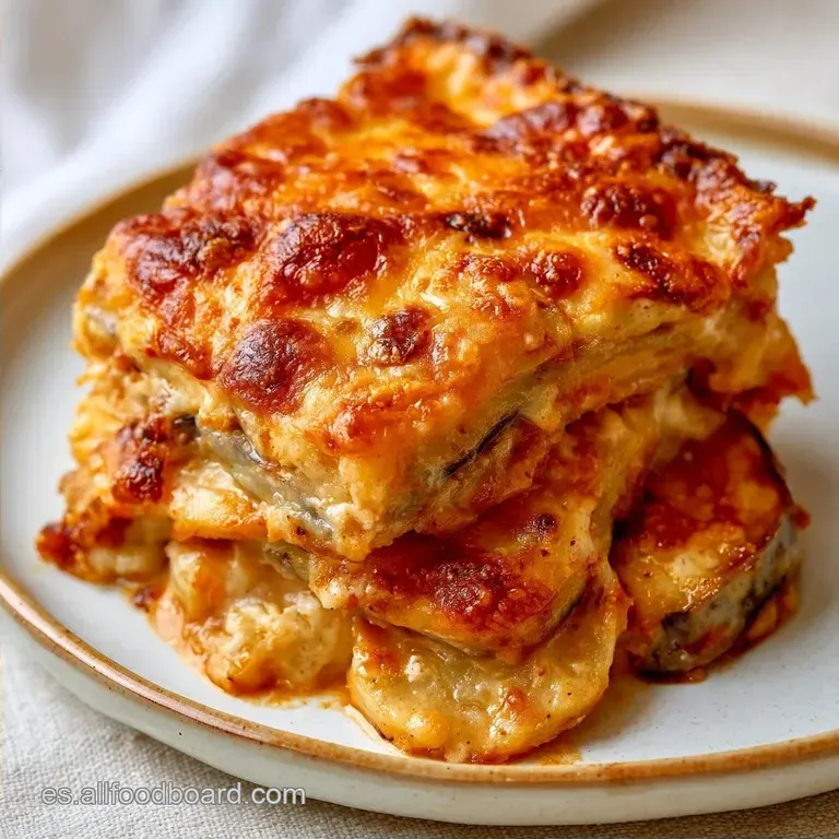 Berenjenas Con Patatas Al Horno