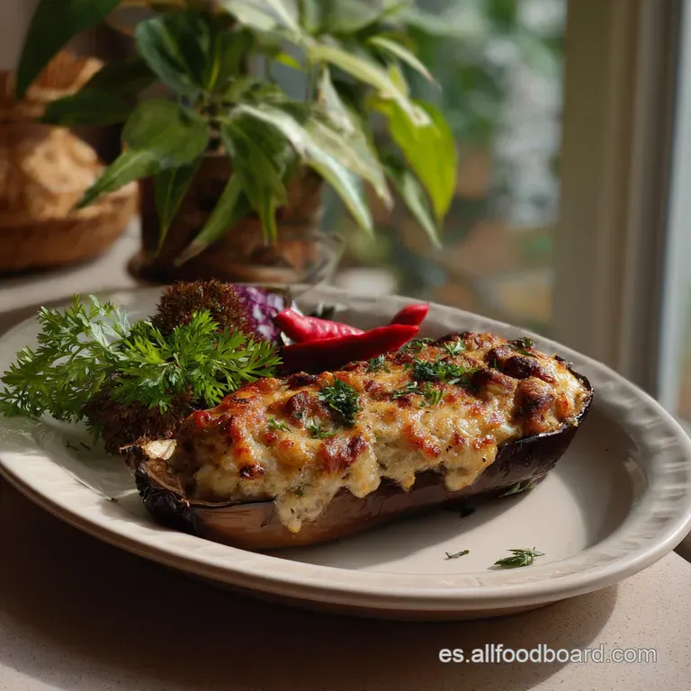 Berenjenas Rellenas al Horno: Receta Casera y Gratinada