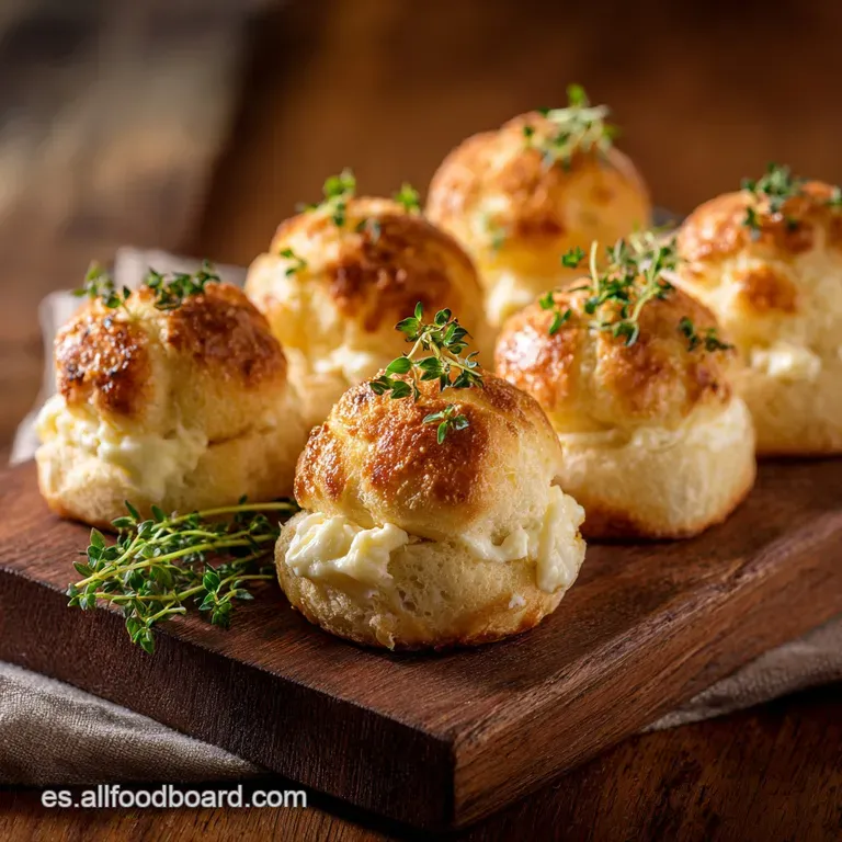 Bisnaguinha Rellena De Pollo Cremoso Panecillos Brasile&ntilde;os Imbatibles presentation