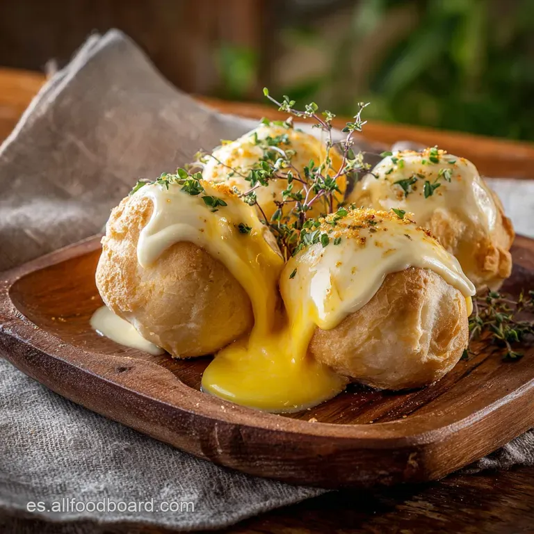 Bisnaguinha Rellena de Pollo Cremoso Panecillos Brasile&ntilde;os Imbatibles