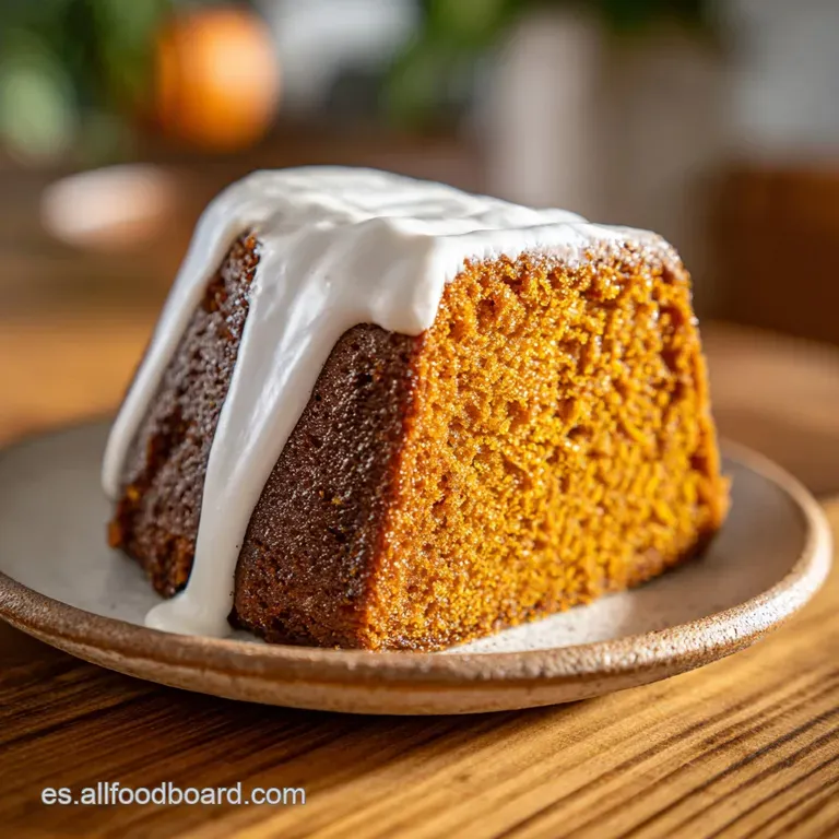 Bizcocho De Calabaza Jugoso y Esponjoso