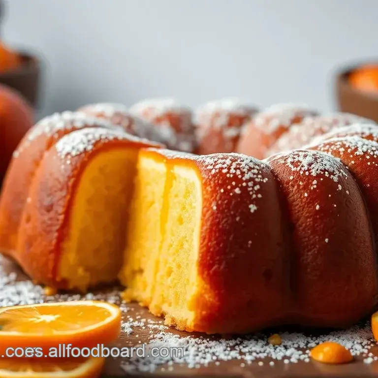 Bizcocho de Naranja Casero: &iexcl;Como el de la Abuela!