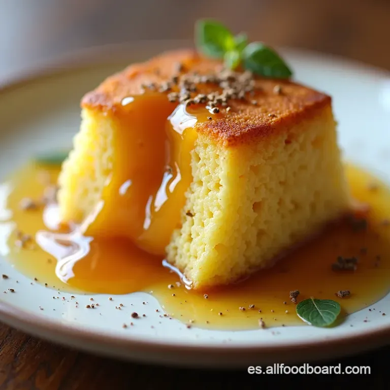 Bizcocho de Pl&aacute;tano y Dulce de Leche Casero