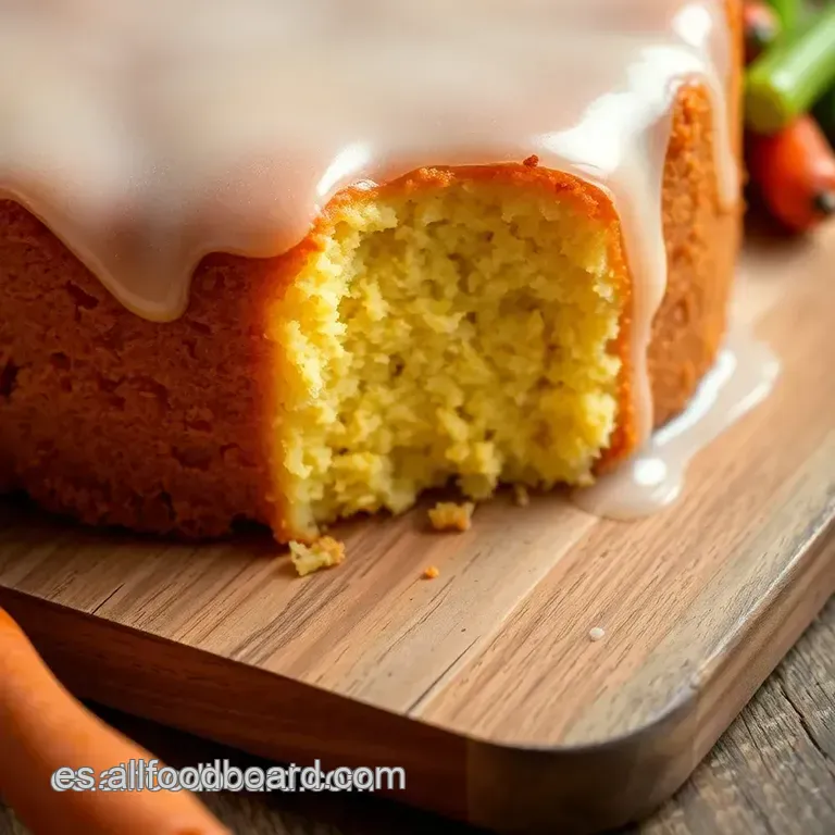 Bizcocho De Zanahoria Espectacular Con Glaseado Cremoso presentation