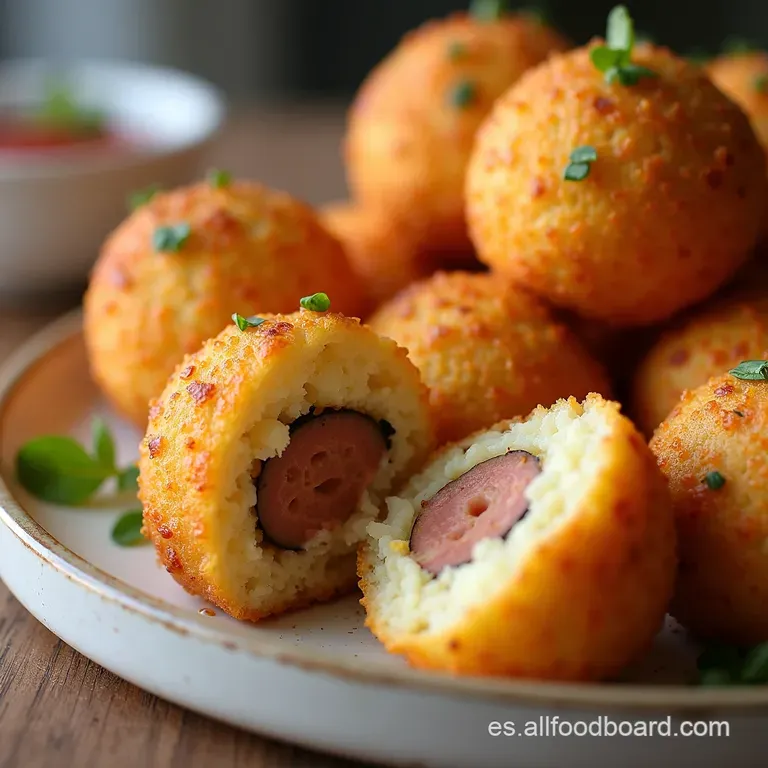 Bolas de Arroz Antidesperdicio Croquetas de Chorizo y Queso