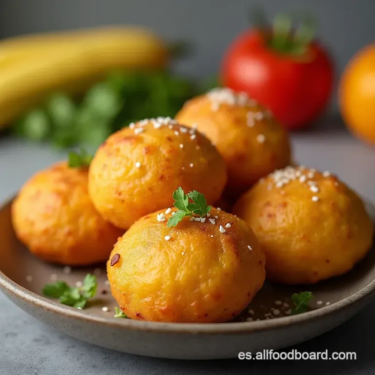 Bolitas de Ma&iacute;z Doradas Un Abrazo de Sabor Casero