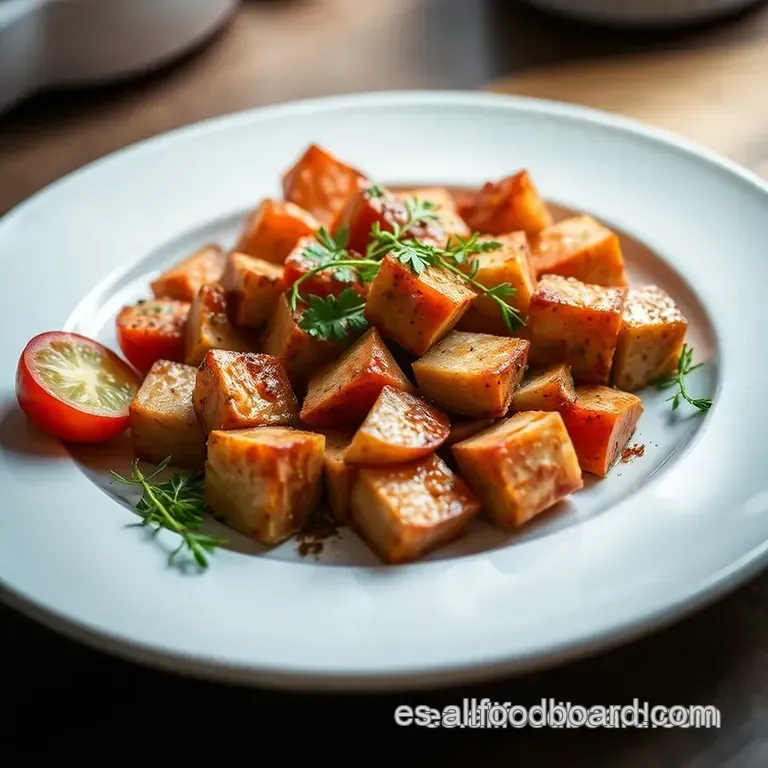 Brochetas De Salm&oacute;n Y Verduras a La Plancha Con Salsa De Yogur presentation