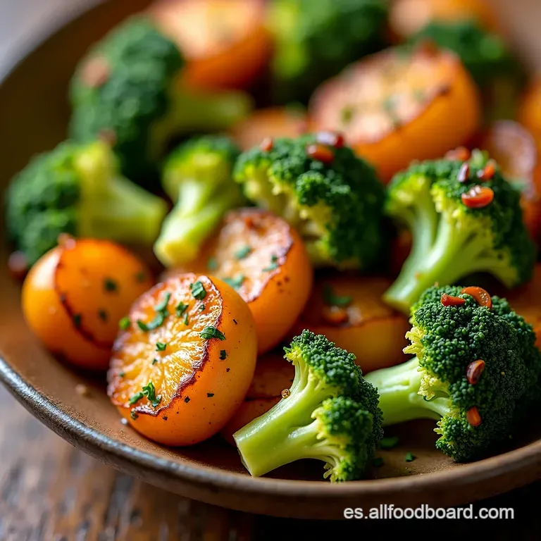 Br&oacute;coli Crujiente y Picante al Air Fryer