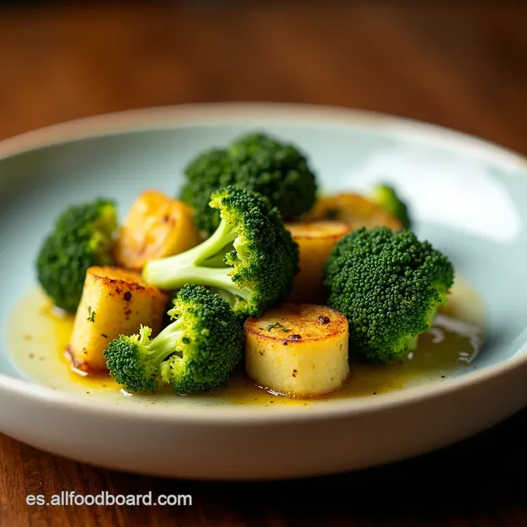 Br&oacute;coli y Coliflor al Horno Crujiente Sabor y Salud