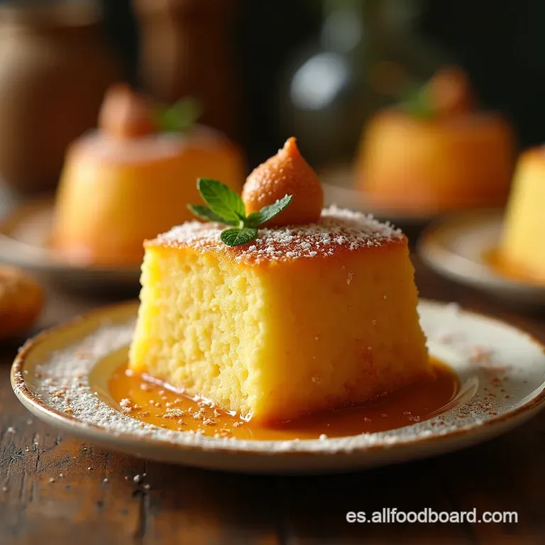 Bud&iacute;n Celestial De Coco Suave Cremoso Y Con El Crujiente Perfecto presentation