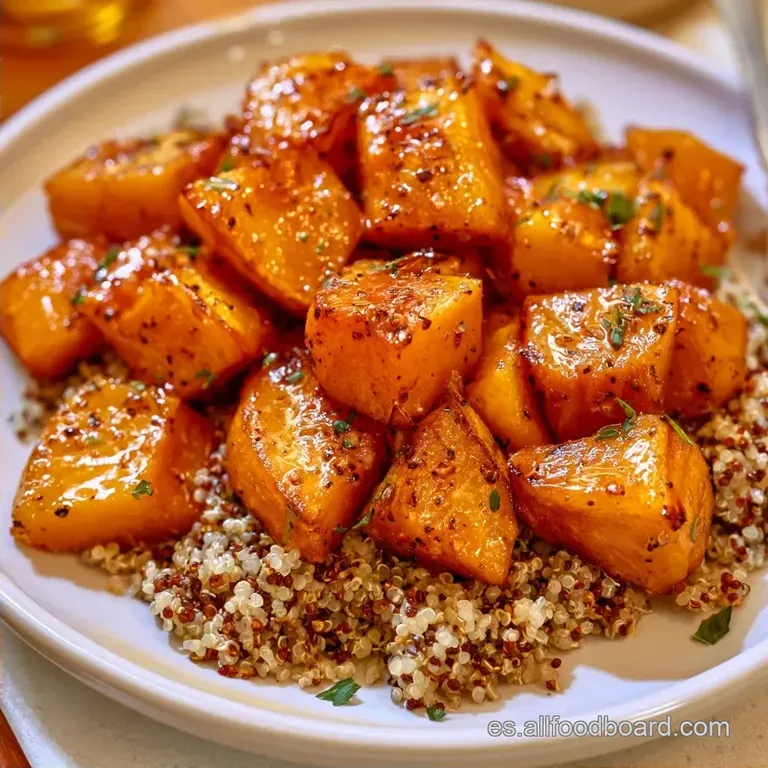 Calabaza Asada Con Quinoa en 30 Minutos