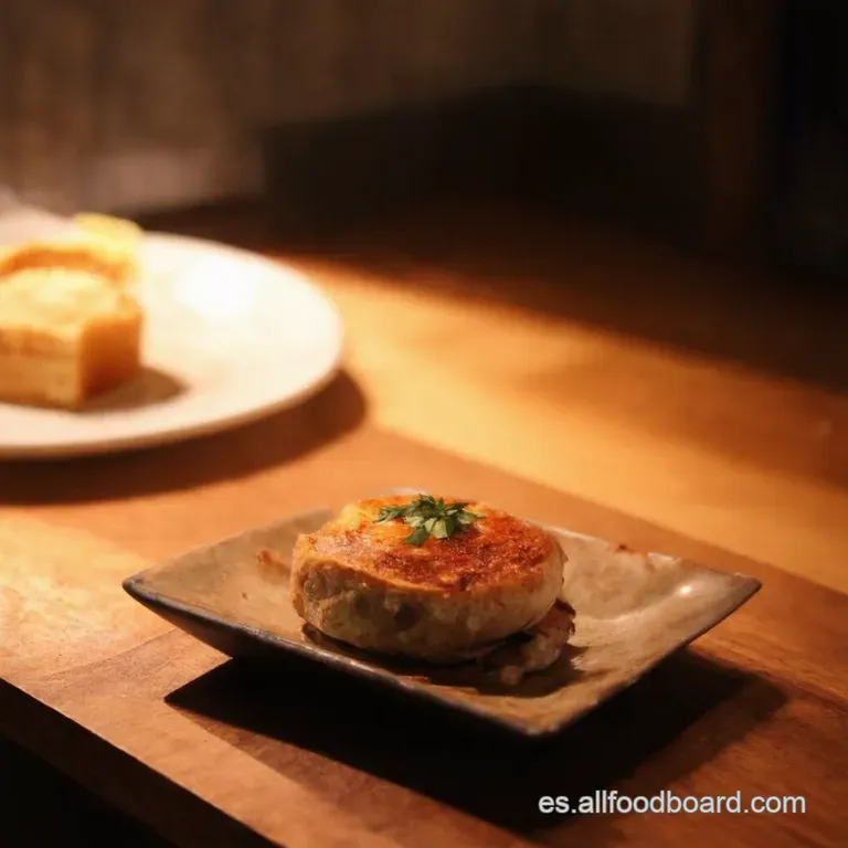 Calcifers Crispy Breakfast Bacon Huevos Al Estilo Howl presentation