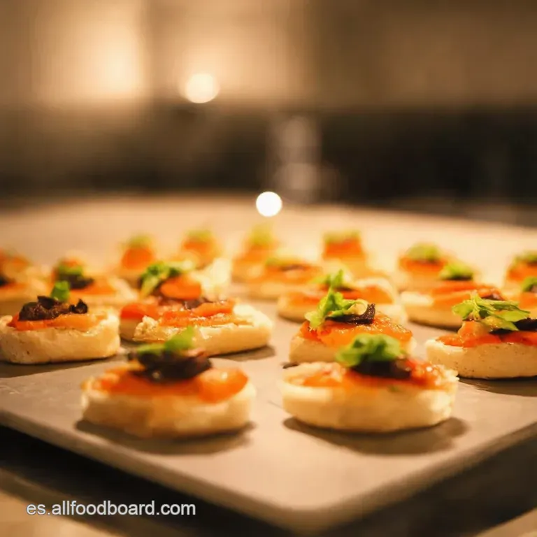 Canap&eacute;s Variados M&aacute;s F&aacute;ciles Imposibles presentation