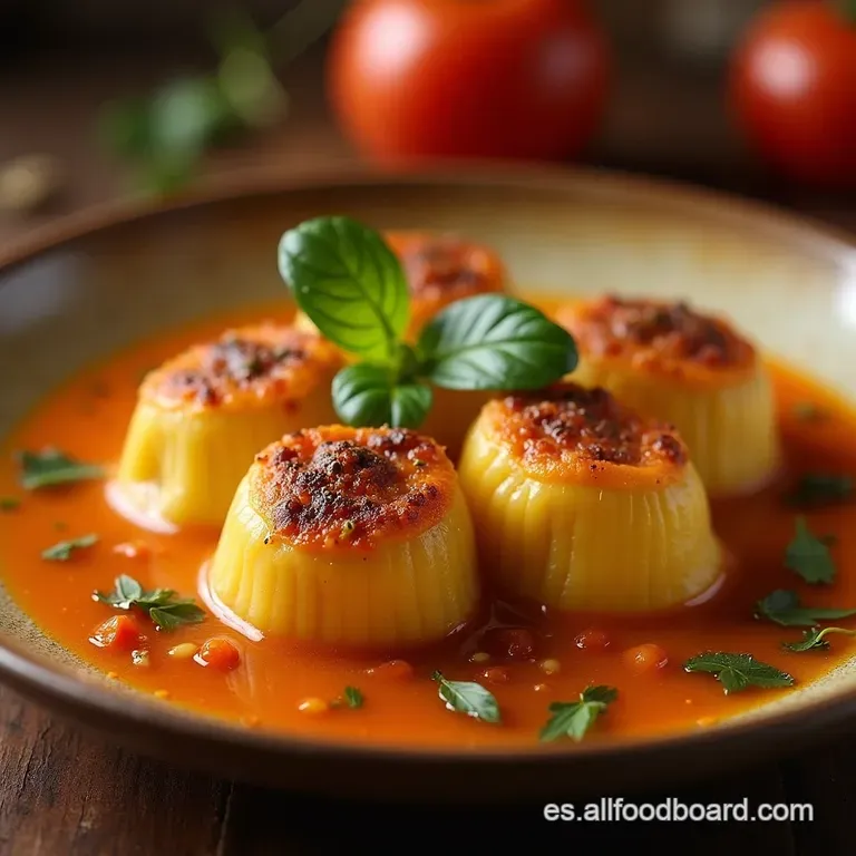 Cappelletti De Res Sombreritos Rellenos Artesanales En Caldo Reconfortante presentation