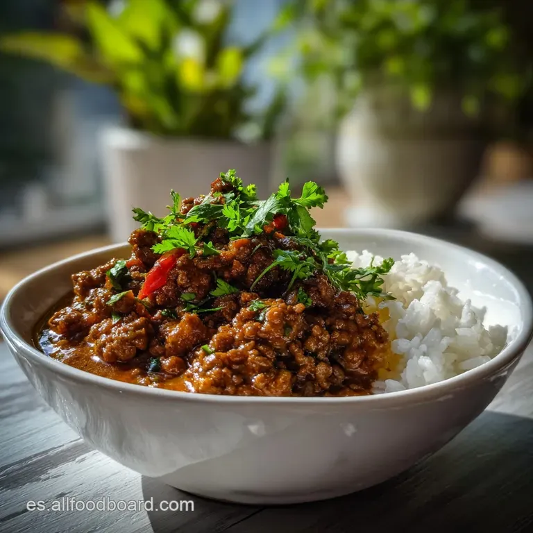 Receta con Carne Picada y Salsa Aterciopelada
