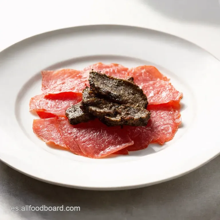 Carpaccio Cl&aacute;sico de Ternera con R&uacute;cula y Parmesano