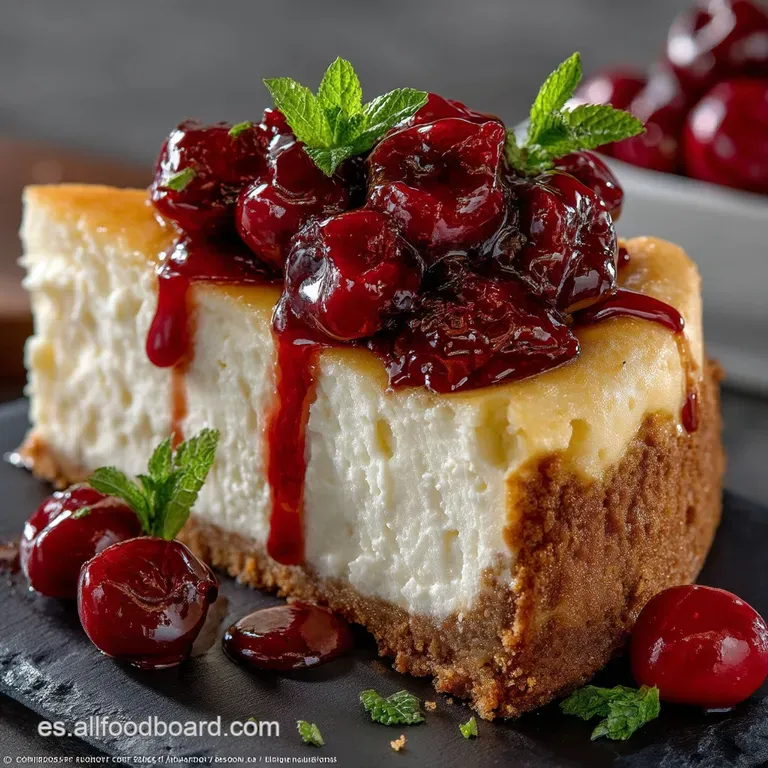 Cheesecake De Vainilla: Cl&aacute;sico Horneado Y Cremoso presentation