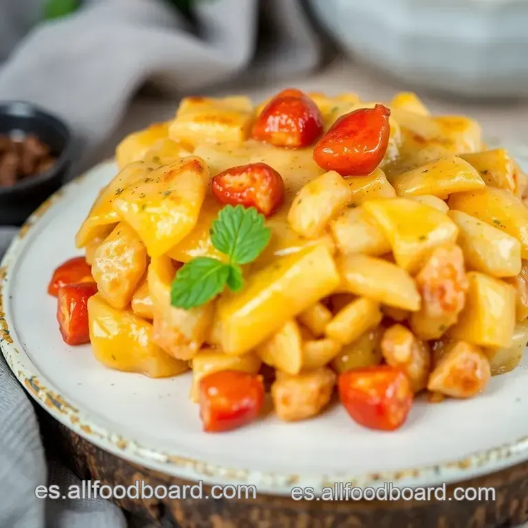 Chucrut a La Alsaciana Con Salchichas Y Manzana presentation