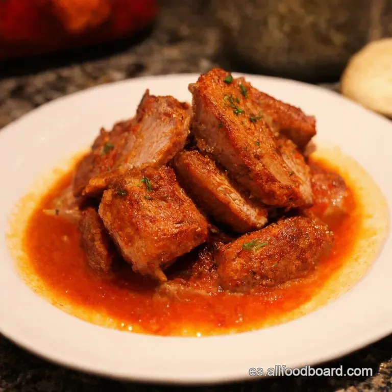 Chuletas De Cordero Al Ajillo Con Romero presentation