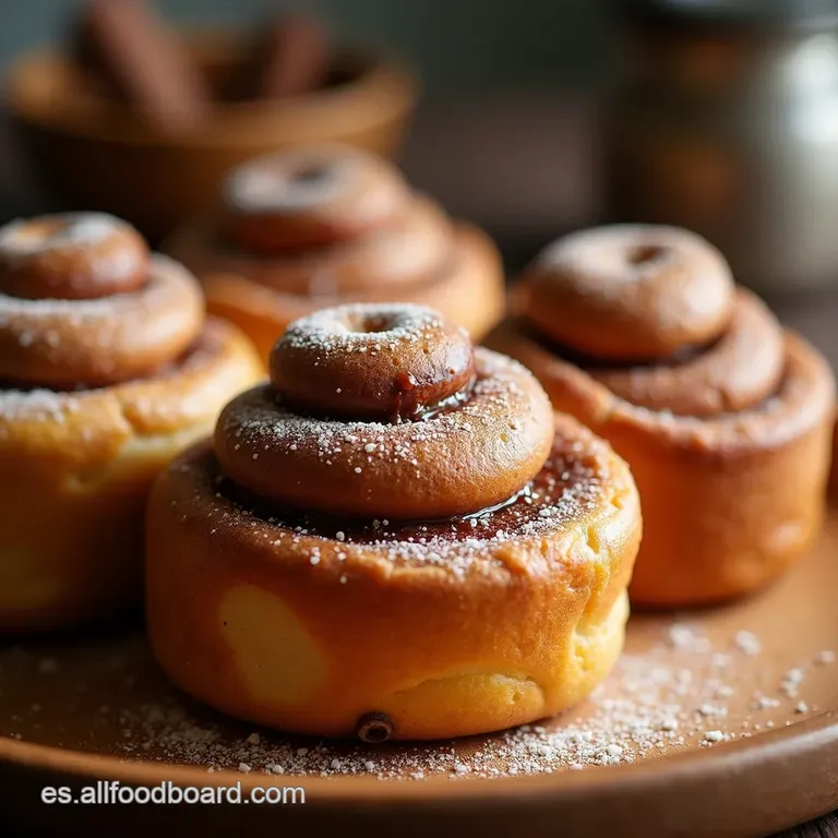 Cinnamon Rolls De Chocolate El Placer Cacao Que Enamora presentation