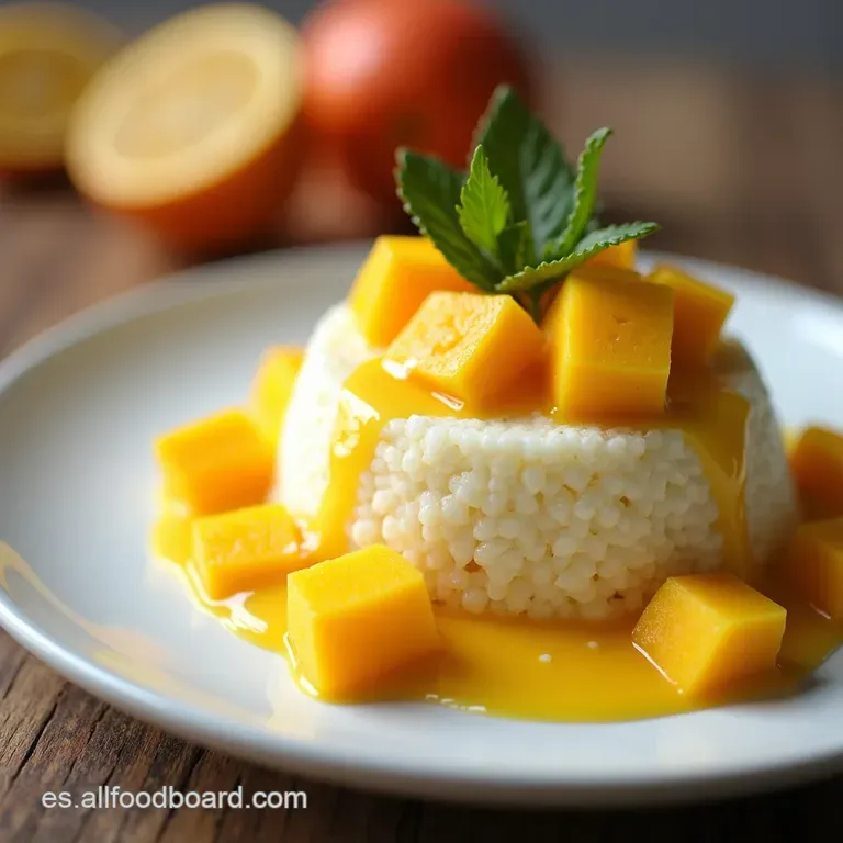 Coco Mango Delicia Creamy Tropical Tapioca Pudding