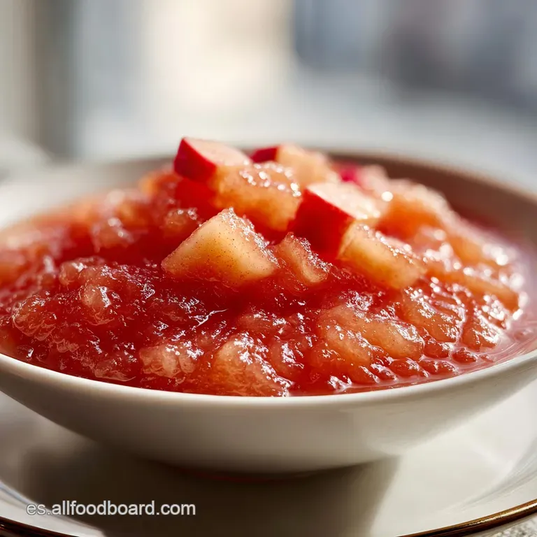 Compota de Manzana Casera Tradicional