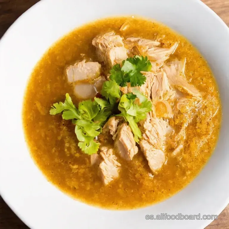 Congee de Pollo Cremoso El Abrazo C&aacute;lido Asi&aacute;tico