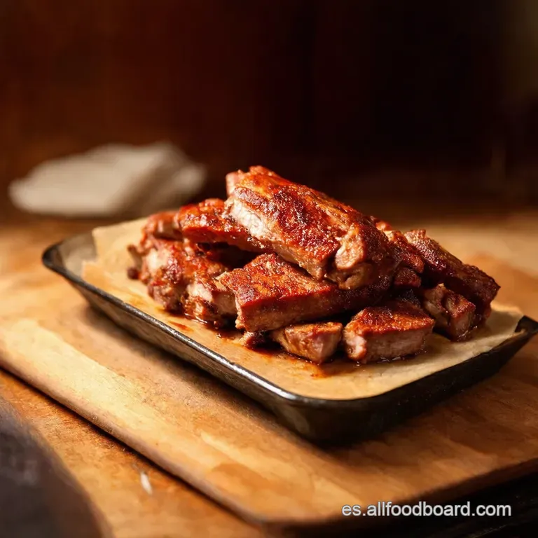 Costillas De Cerdo Al Horno Secretos Para Un Sabor De Campeonato presentation