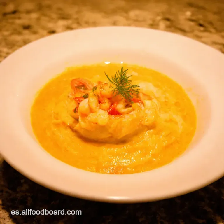 Crema De Marisco a La Espa&ntilde;ola presentation