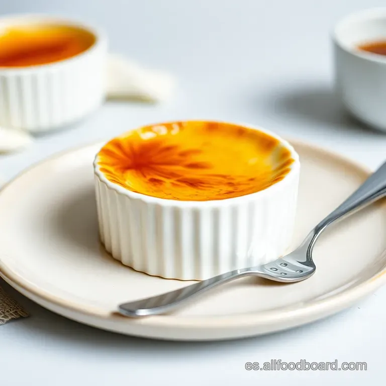 Cr&egrave;me Br&ucirc;l&eacute;e Cl&aacute;sico Casero presentation