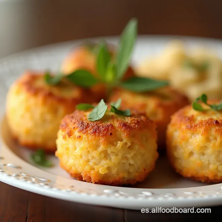 Tesoro de la Abuela Croquetas Cremosas de Frijoles y Arroz con Crujiente Dorado