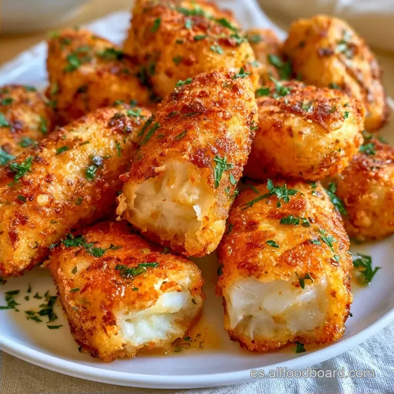 Croquetas de Bacalao: Crujientes y Cremosas